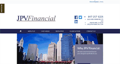 Desktop Screenshot of jpvfinancial.com